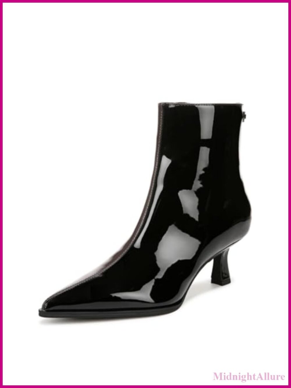 Pointed Toe Ankle Bootie Kitten Heel Fall Fashion Boot